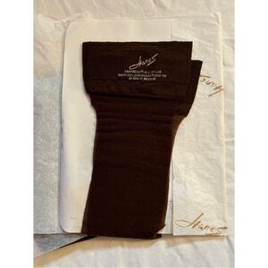 2 Pair of Vintage Old Stock Hanes Cantrece Demi-Toe Hosiery In Gentlebrown
